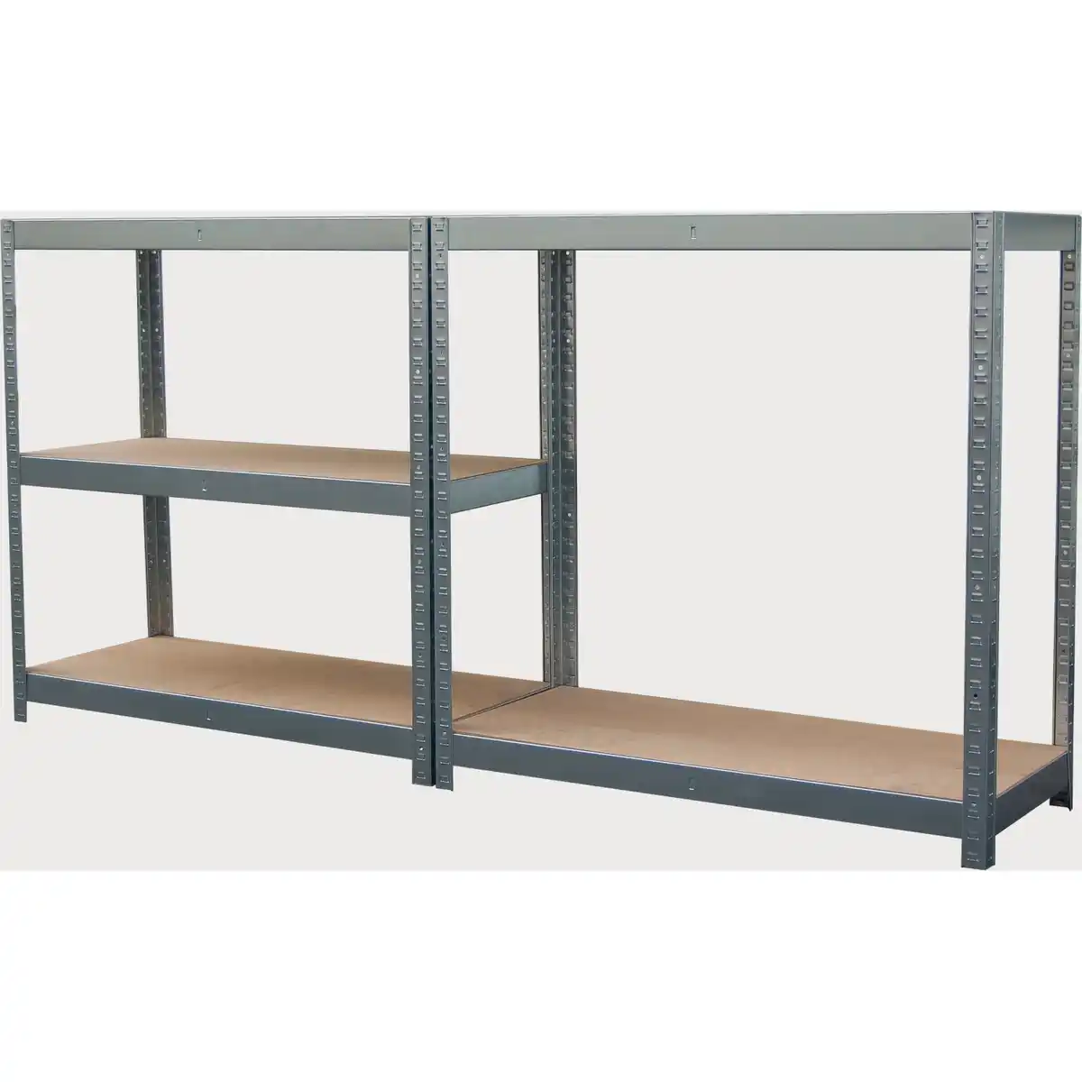 Bild 4 von Metall-Schwerlastregal Verzinkt 180 cm x 90 cm x 40 cm