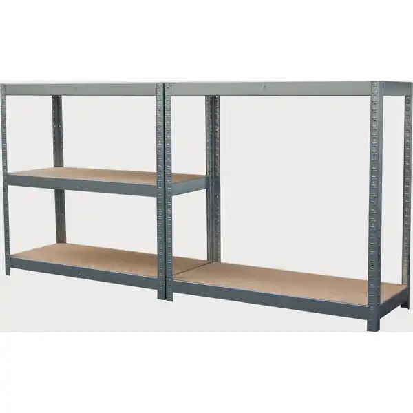 Bild 4 von Metall-Schwerlastregal Verzinkt 180 cm x 90 cm x 40 cm
