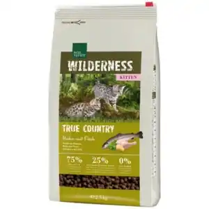 REAL NATURE WILDERNESS Kitten True Country Huhn mit Fisch 2,5 kg