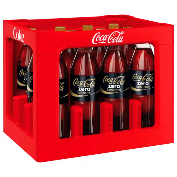 Bild 1 von Coca-Cola Zero koffeinfrei 12x1l