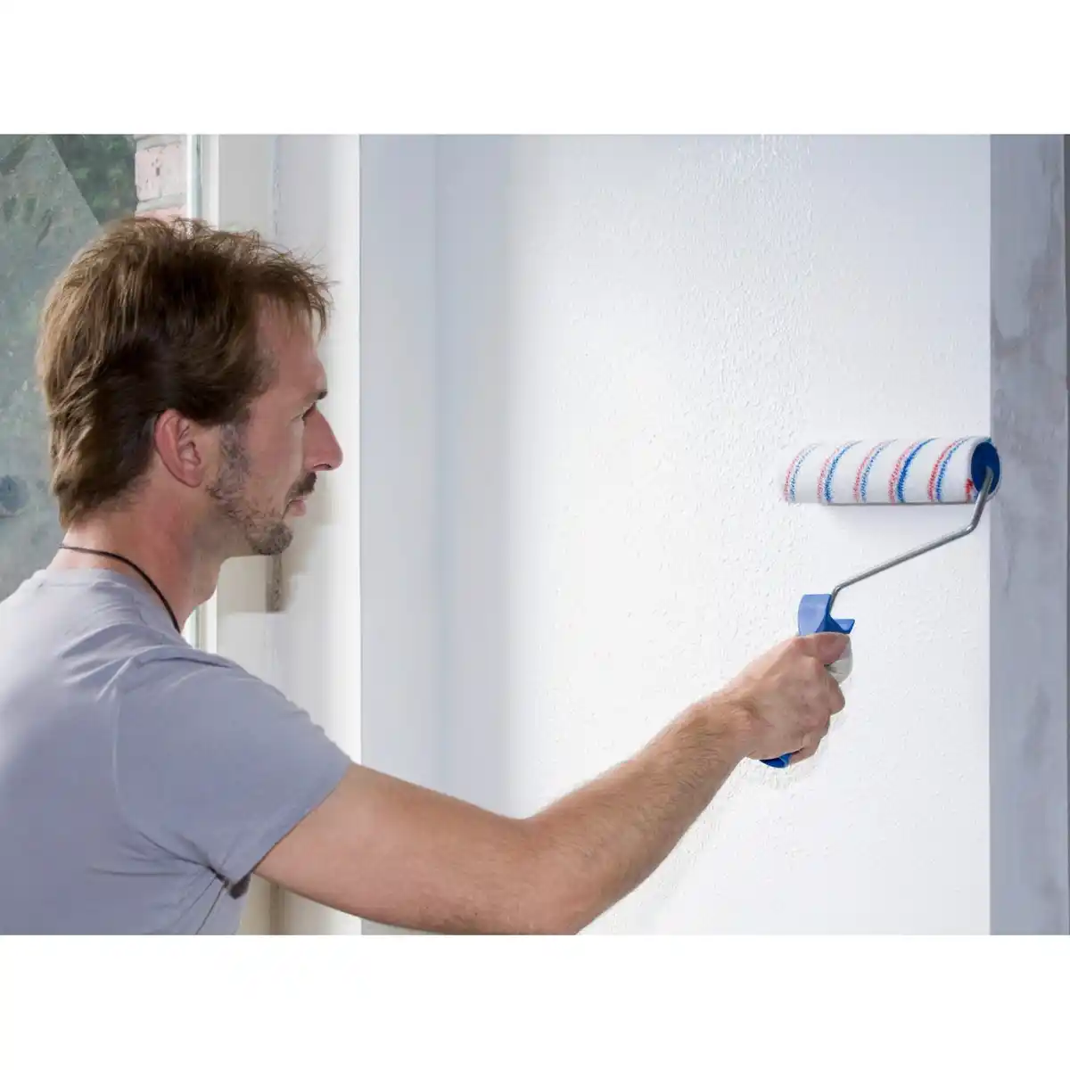 Bild 4 von Knauf Easy Putz Schneeweiß Matt Fein 1 mm Körnung 10 kg