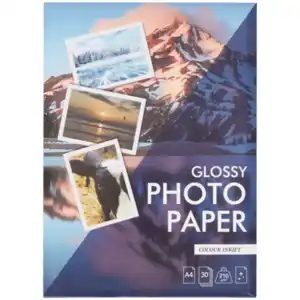 Glänzendes Fotopapier A4