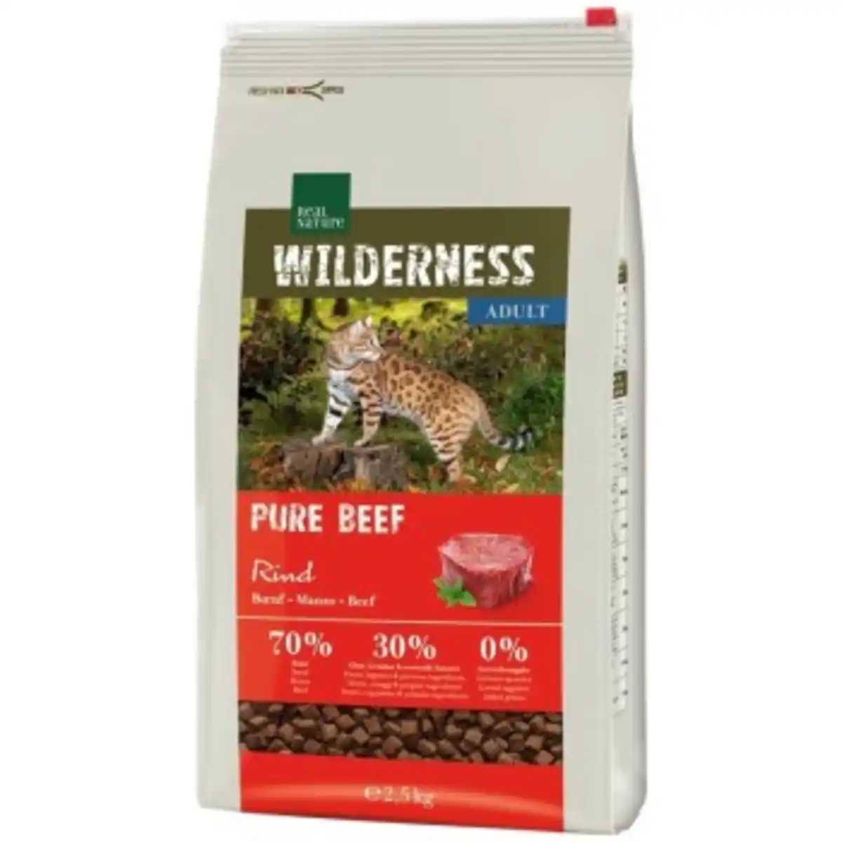 Bild 1 von REAL NATURE WILDERNESS Pure Beef Adult 2,5 kg