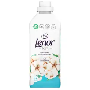 Lenor Light Weichspüler Frische Baumwollblüte 800ml 32WL