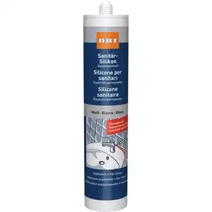 OBI Sanitär-Silikon Weiß 310 ml