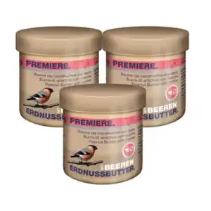 PREMIERE Erdnussbutter 3x250g pur