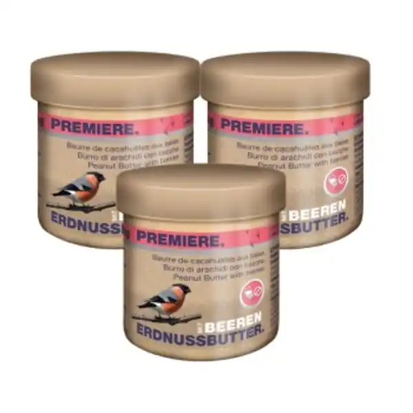 Bild 1 von PREMIERE Erdnussbutter 3x250g pur