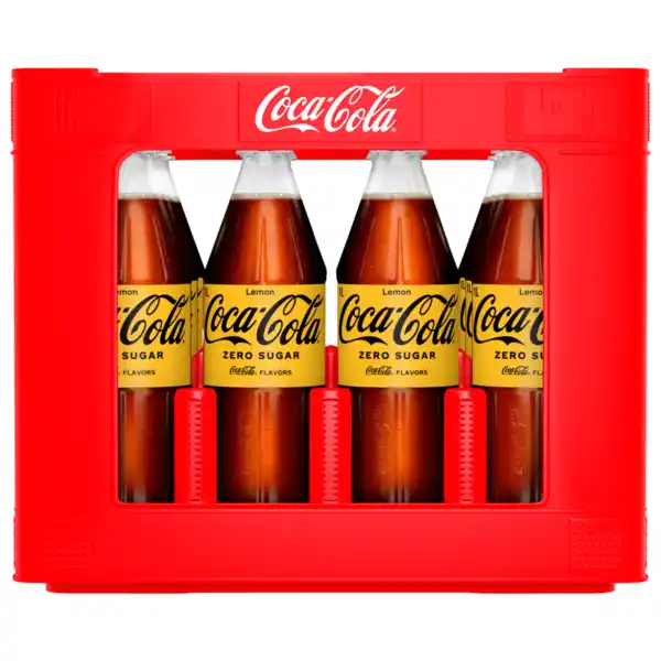 Bild 1 von Coca-Cola Zero Lemon 12x1l