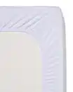 Bild 3 von Boxspring-Spannbetttuch Molton Stretch 90x200 weiß