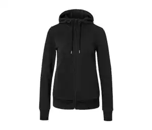 Sweatjacke, schwarz