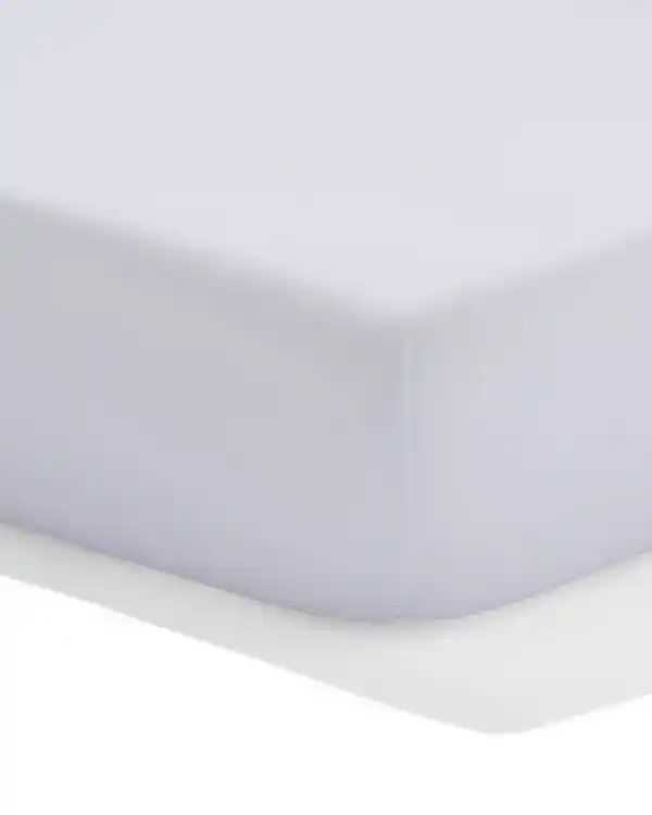 Bild 1 von Topper-Spannbetttuch Jersey 160x200 weiß