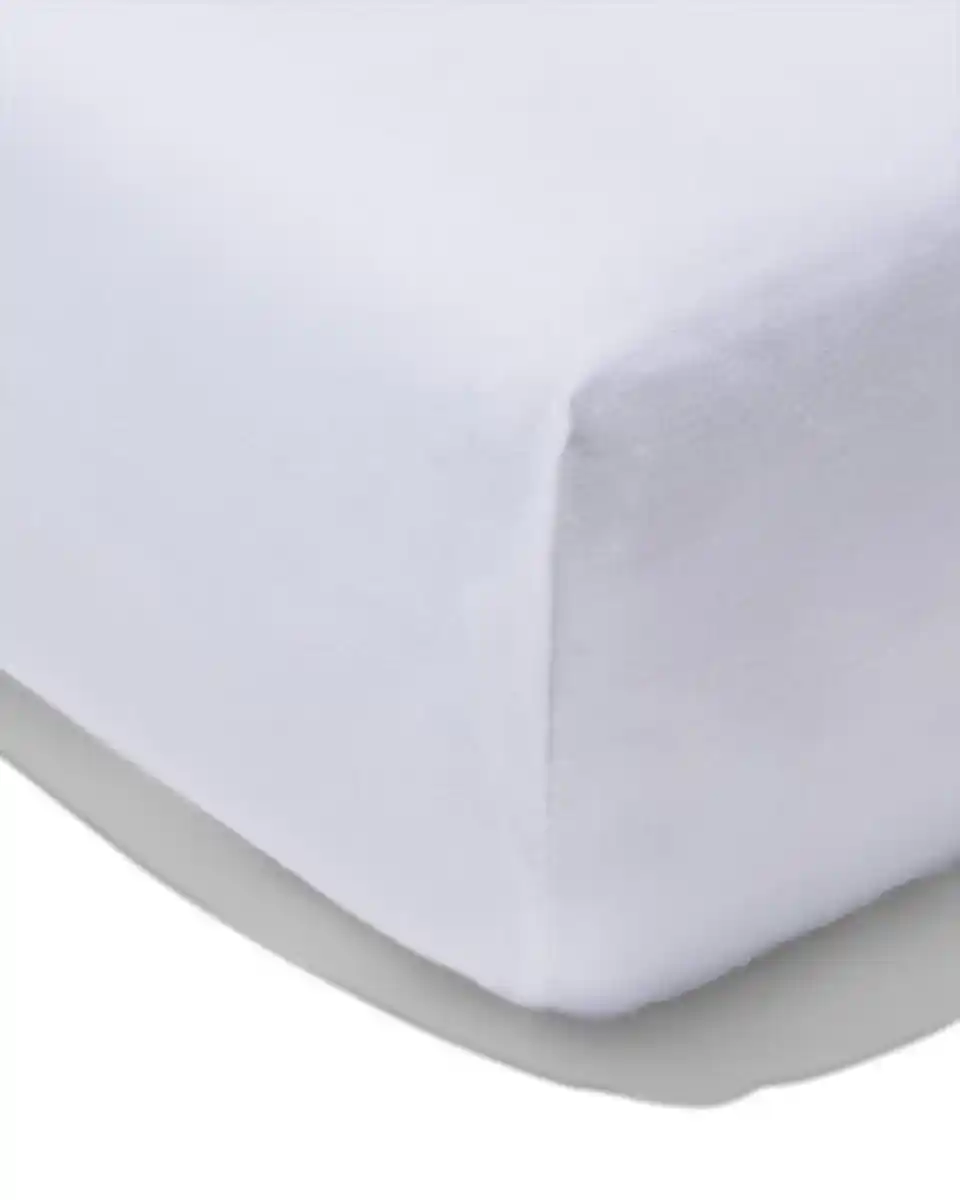 Bild 2 von Boxspring Spannbettlaken weiche Baumwolle 180x200 weiß