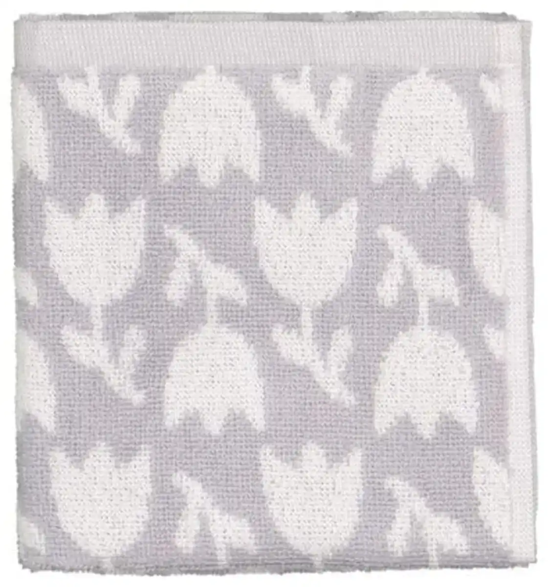 Bild 1 von Küchenhandtuch, 50 x 50 Tulpen, weiß/grau