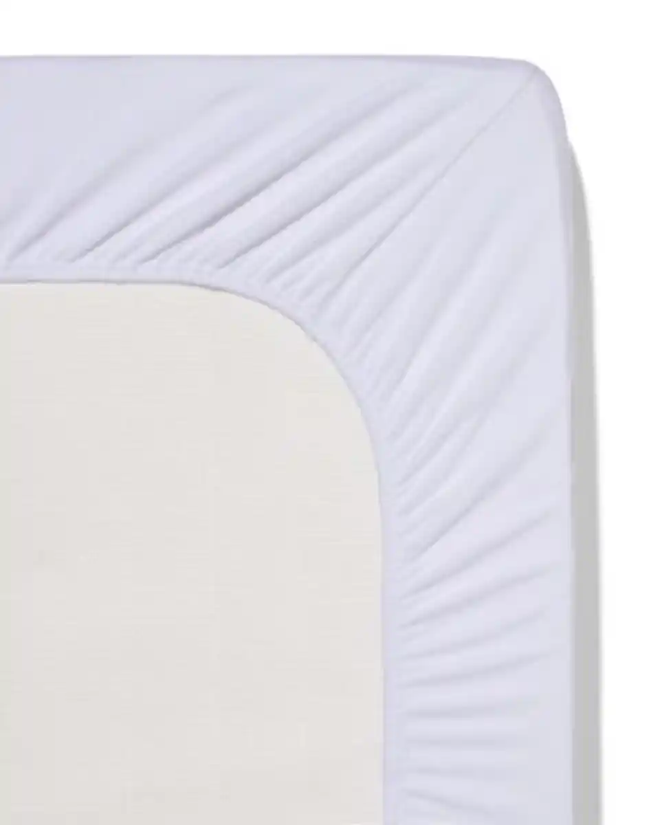 Bild 3 von Boxspring-Spannbetttuch Molton Stretch 180x200 weiß