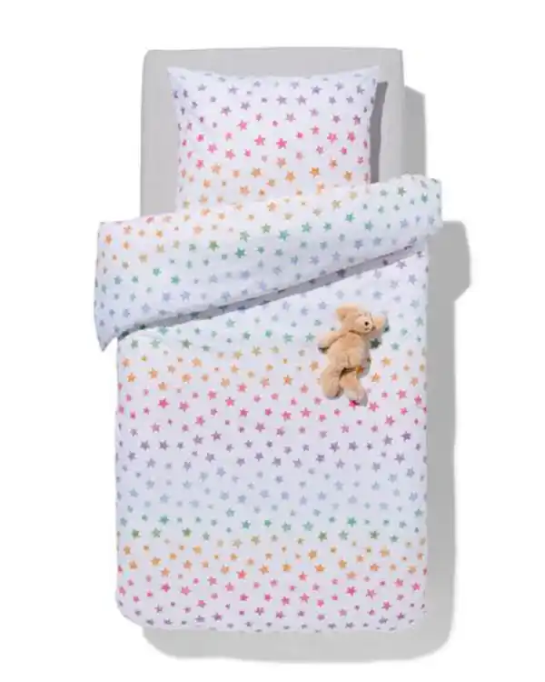 Bild 4 von Kinder-Bettwäsche, Soft Cotton, 140 x 200 cm, Sterne