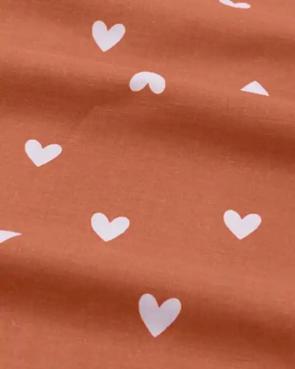 Bild 3 von Kinder-Bettwäsche, 120 x 150 cm, Soft Cotton, terrakotta/Herzen