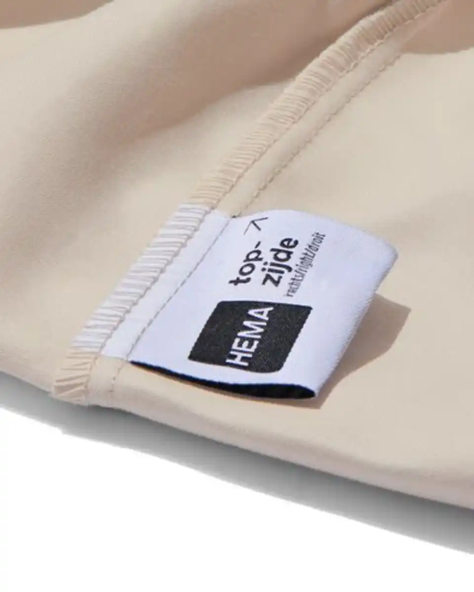 Bild 4 von Spannbetttuch Satin 140x200 sandfarben