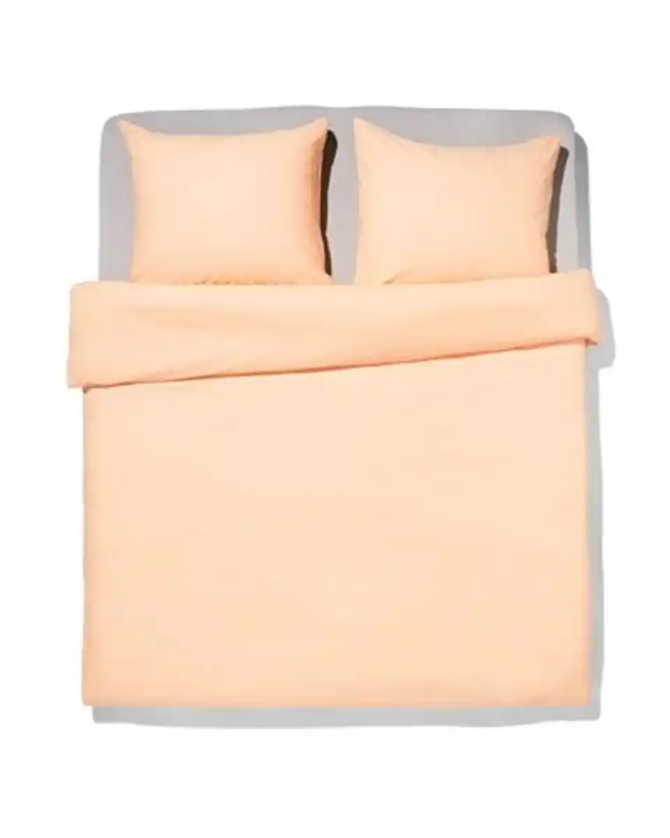 Bild 1 von Bettbezug weiche Baumwolle 240 x 200/220 Pfirsich