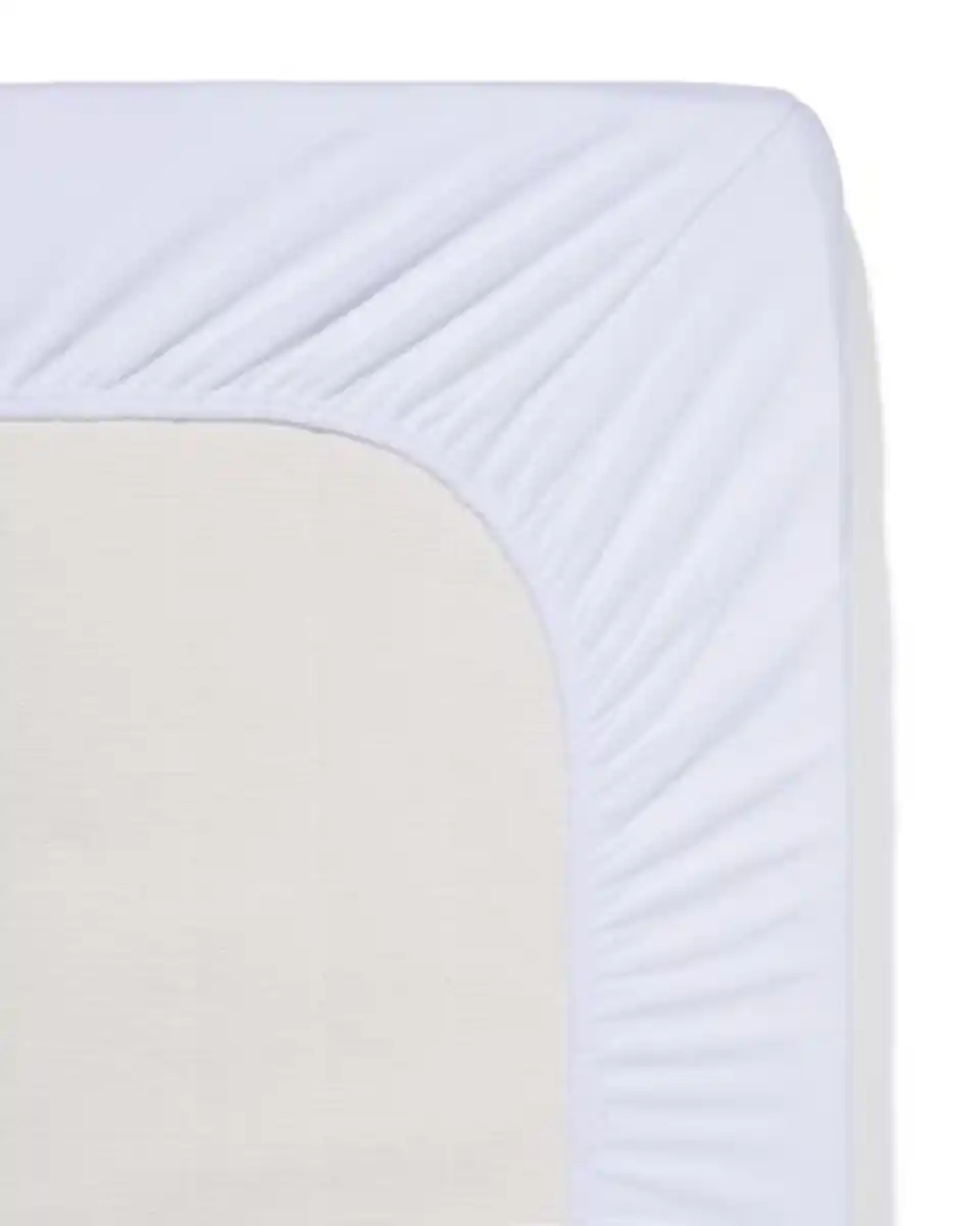 Bild 3 von Spannbettlaken, Frottee, 160 x 200 cm, weiß