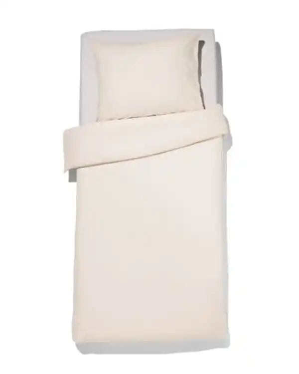 Bild 1 von Bettbezug weiche Baumwolle 140 x 200/220 grau-beige