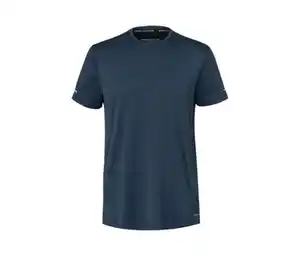 Funktionsshirt, blau meliert