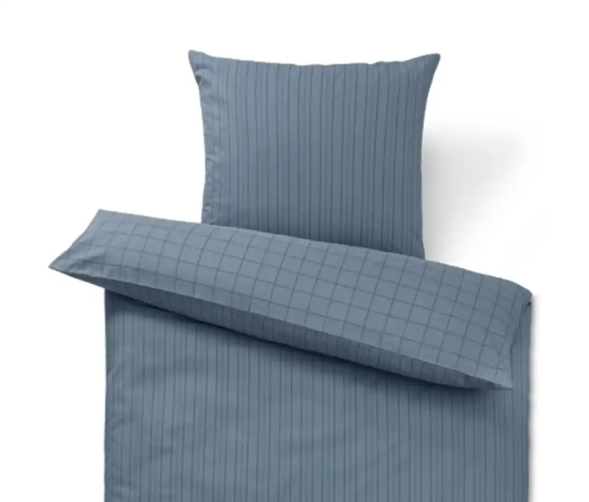 Bild 1 von Renforcé-Bettwäsche, blau, Normalgröße