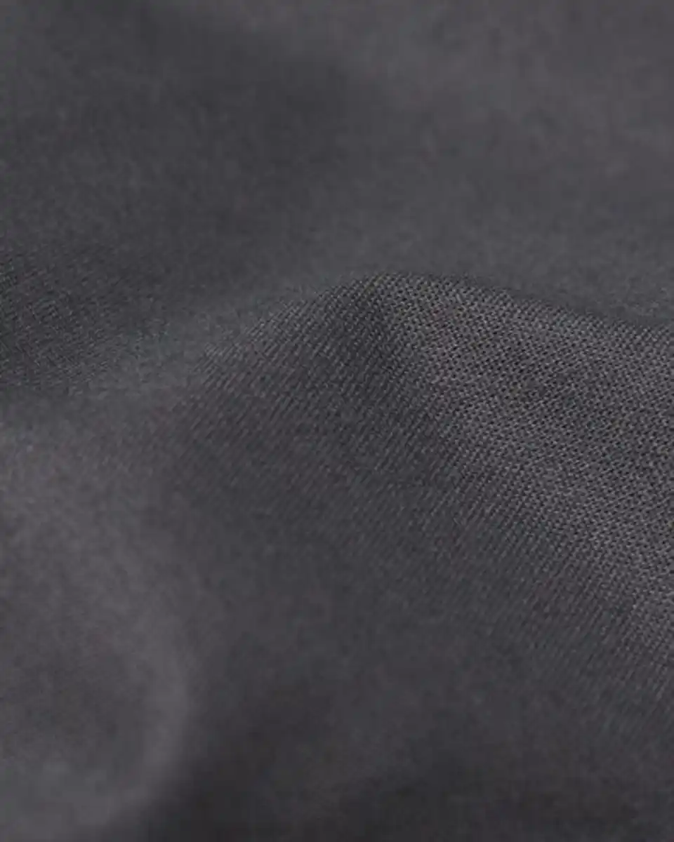 Bild 3 von Bettbezug weiche Baumwolle 140x200/220 dunkelgrau