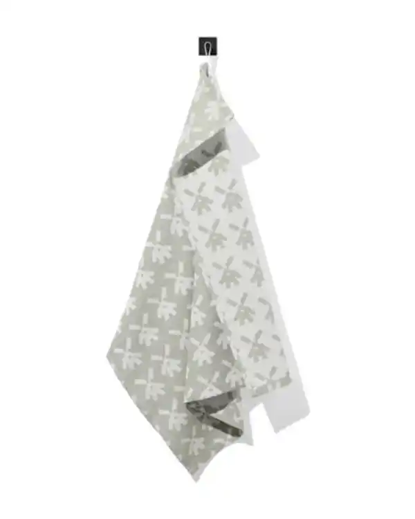 Bild 2 von Geschirrtuch, 65 x 65 cm, Baumwolle, graugrün, Mühlen