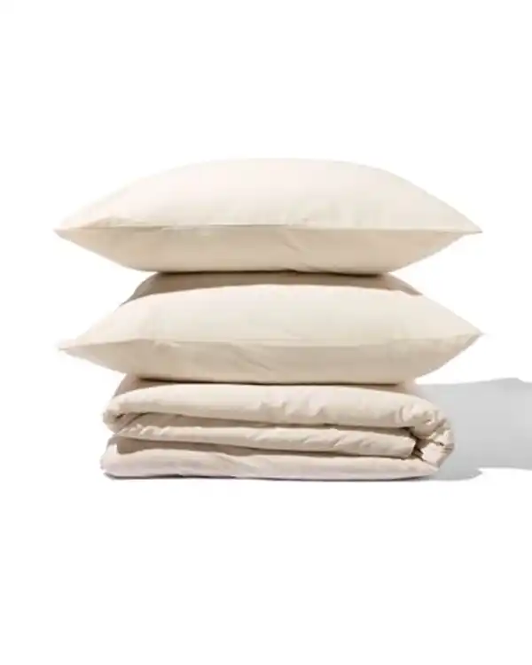 Bild 4 von Bettbezug aus weicher Baumwolle, 240 x 200/220, Grau-Beige