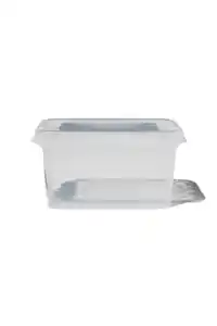 Ordnungsbox Dublin, mit Deckel, 1.2 Liter, transparent, 18 x 12 x 10 cm