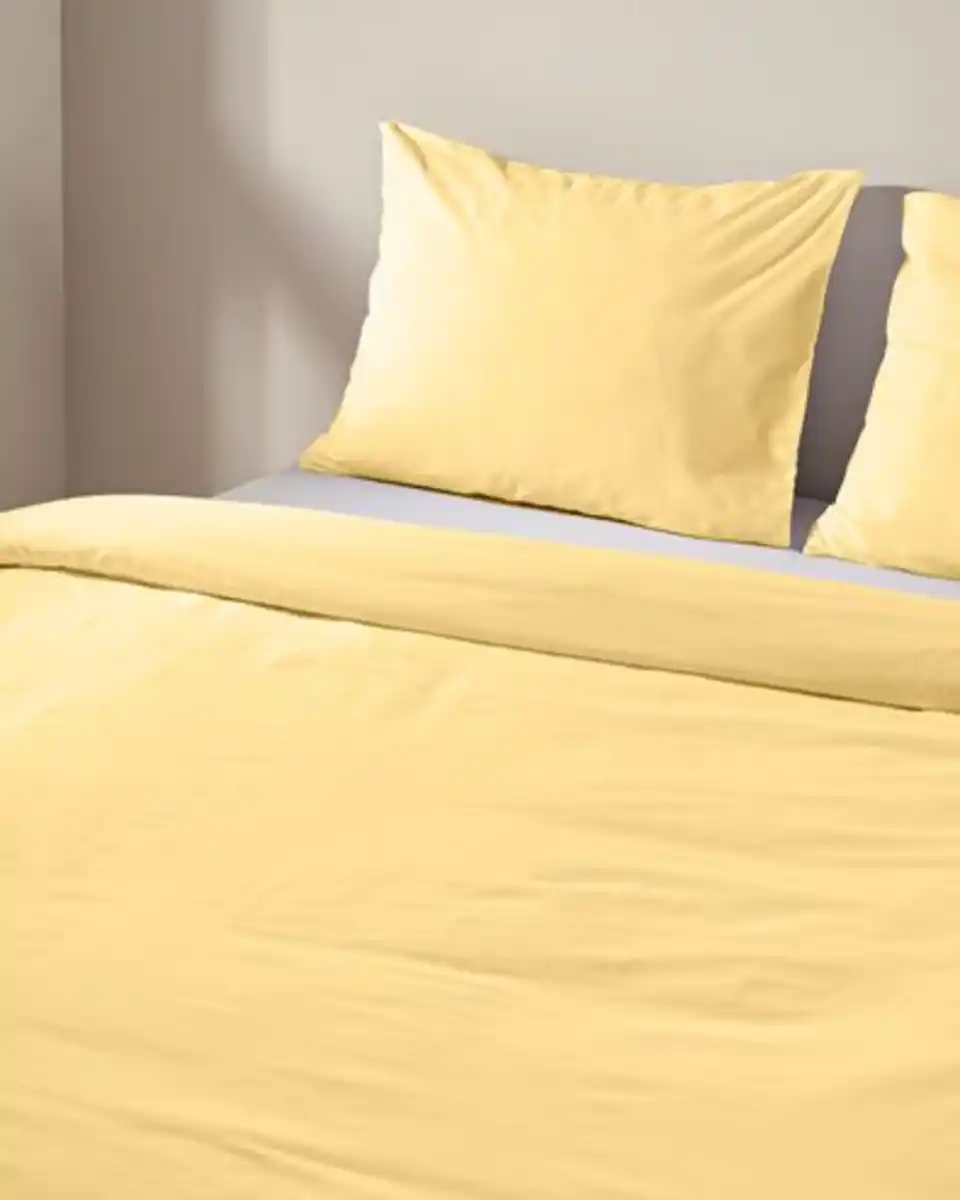 Bild 4 von Bettwäsche, Soft Cotton, 240 x 200/220 cm, hellgelb
