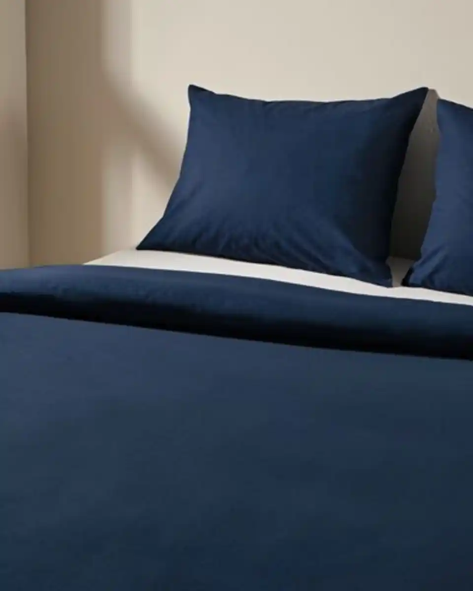 Bild 4 von Bettwäsche, Soft Cotton, 240 x 200/220 cm, dunkelblau