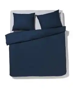 Bettwäsche, Soft Cotton, 240 x 200/220 cm, dunkelblau