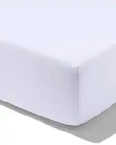 Spannbetttuch Flanell 160x200 weiß