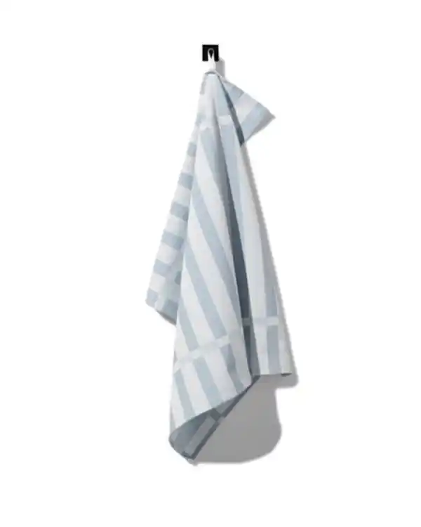 Bild 2 von Geschirrtuch, 65 x 65 cm, Baumwolle, hellblau