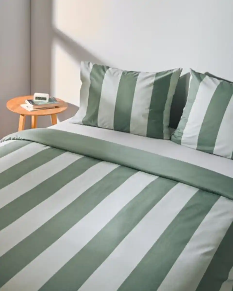 Bild 4 von Bettbezug weiche Baumwolle 200x220 Streifen
