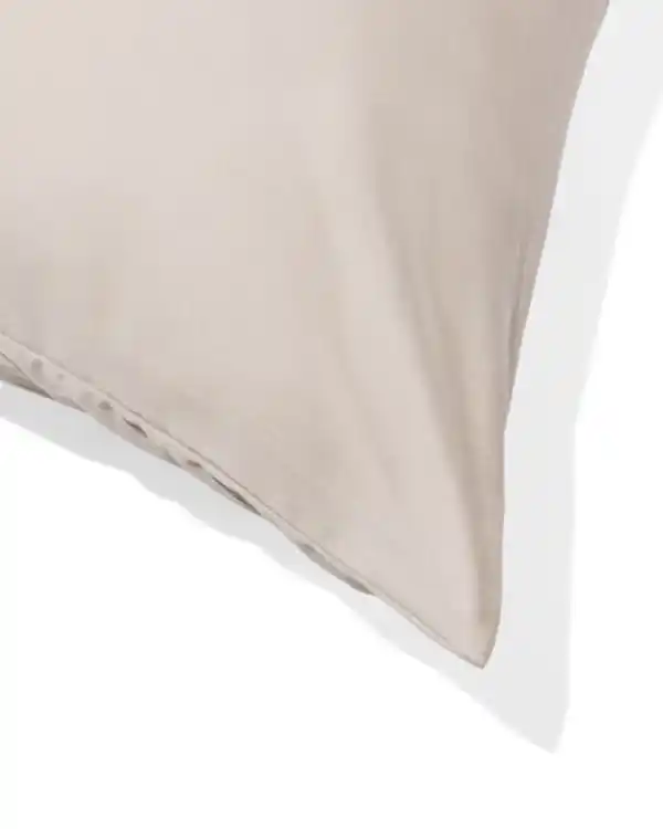 Bild 2 von 2er-Pack Kissenbezüge, Satin, 60 x 70 cm, sandfarben