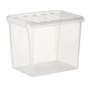 Ordnungsbox Brüssel, 14 Liter, transparent, 34 x 25 x 27 cm