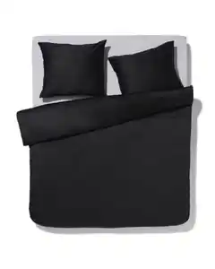 Bettbezug Satin 240x200/220 schwarz