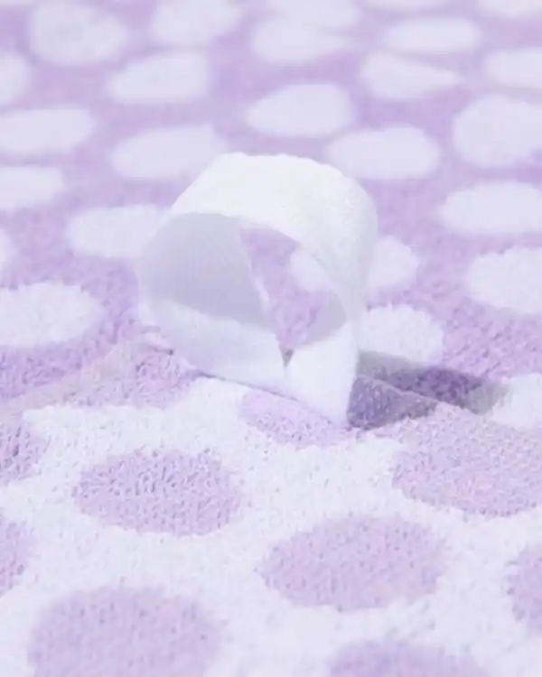 Bild 3 von Küchenhandtuch, 50 x 50 cm, Baumwolle, violett mit Punkten