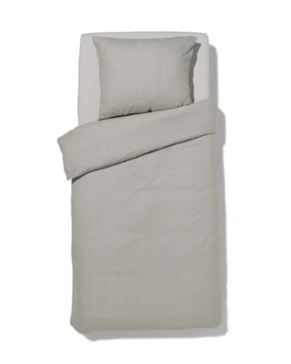 Bild 1 von Bettbezug Flanell 140x200/220 grau meliert