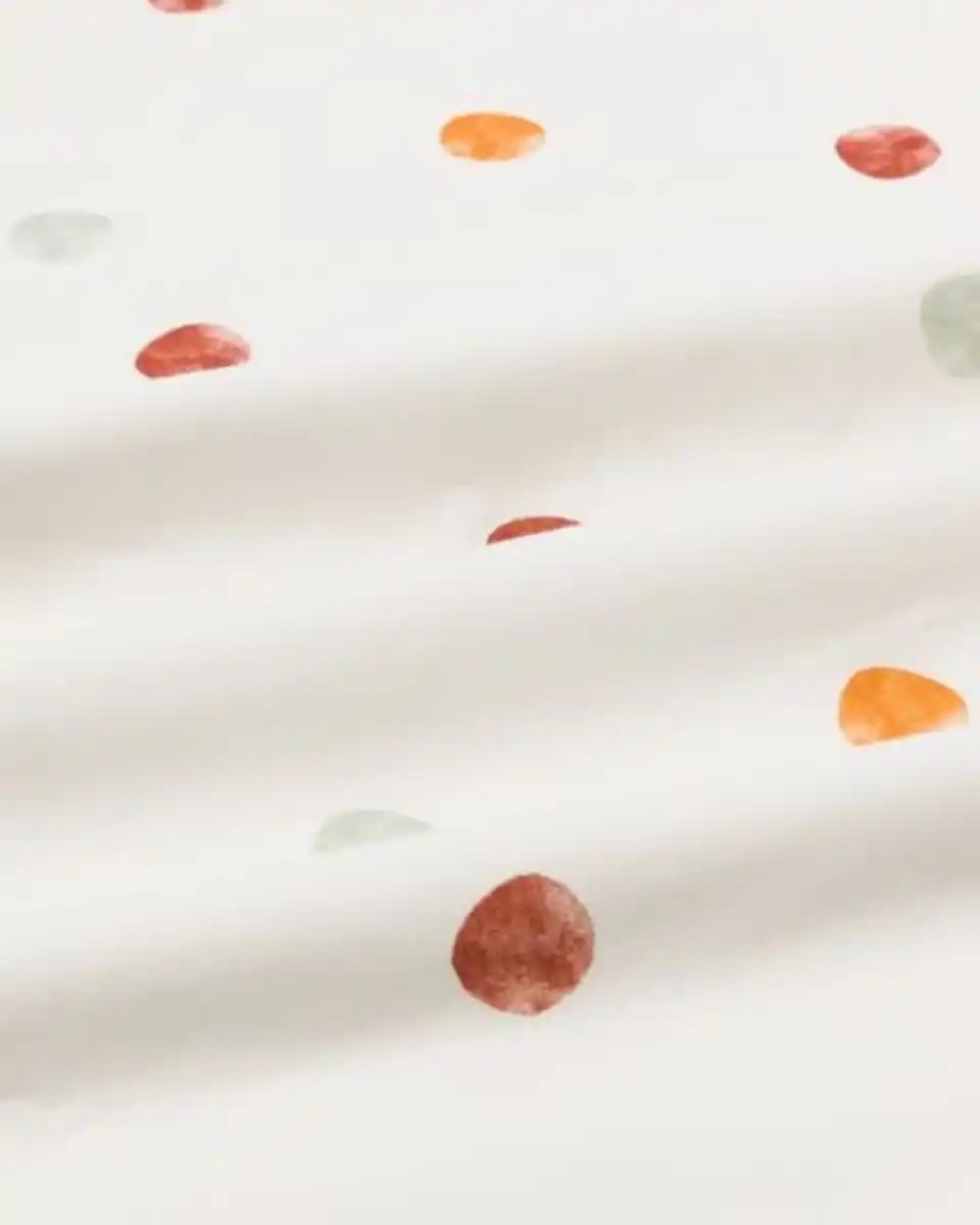 Bild 3 von Bettwäsche, Soft Cotton, 200 x 200/220 cm, Punkte, weiß