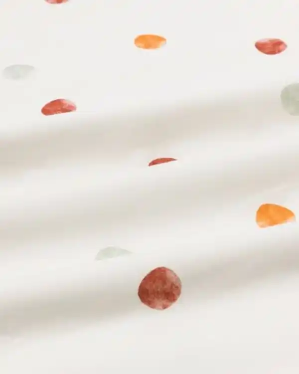 Bild 3 von Bettwäsche, Soft Cotton, 200 x 200/220 cm, Punkte, weiß