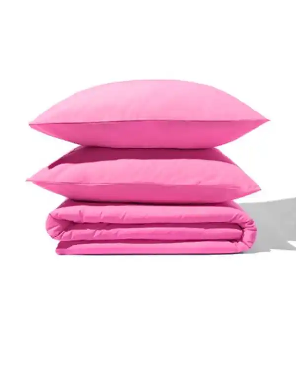 Bild 4 von Bettbezug weiche Baumwolle 240 × 200/220 Hellrosa