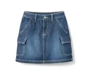 Kinder-Jeans-Rock, blau