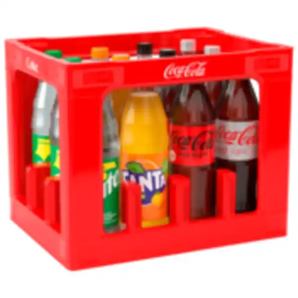 Bild 1 von Coca-Cola*, Coca-Cola Zero*, Fanta oder Sprite Mischkasten