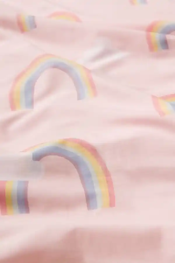 Bild 2 von Kinder-Bettwäsche, 120 x 150 cm, Soft Cotton, Regenbogen