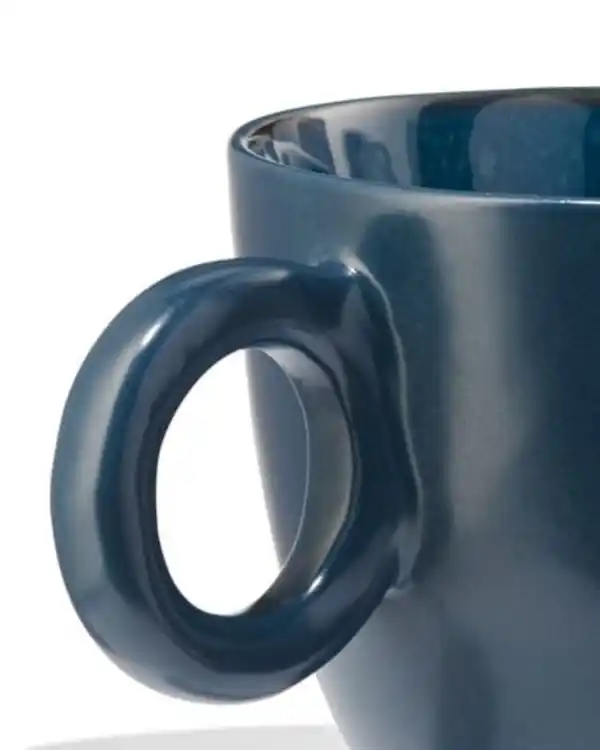 Bild 2 von Becher Helsinki, reaktive Glasur, blau, 420 ml