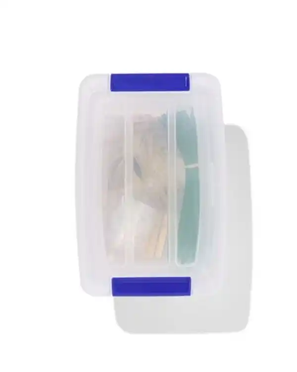 Bild 2 von Ordnungsbox Tokyo, mit Deckel, 5 Liter, transparent, 28 x 19 x 14 cm