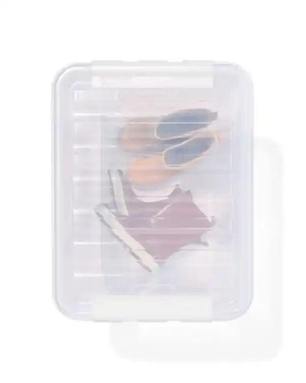 Bild 2 von Ordnungsbox London, 52 Liter, transparent 50 x 39 x 41 cm